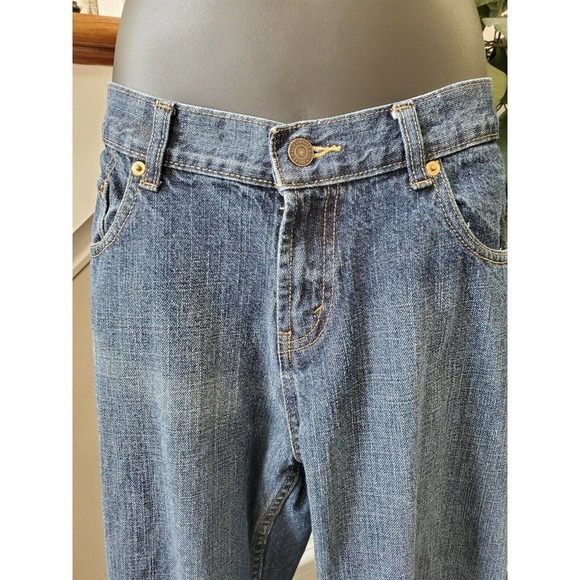 Levi's 550 Men's Blue Denim 100% Cotton Relaxed Fit 16 Husky Jeans Size 34/28 - Picture 2 of 10